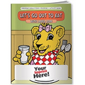Coloring Book - Let's Go Out to Eat with Laura Lion
